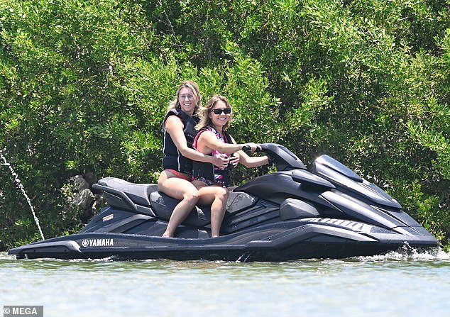 The Euphoria star headed straight to the ocean looking for an adrenaline rush, hopping onto a jetski with a female pal