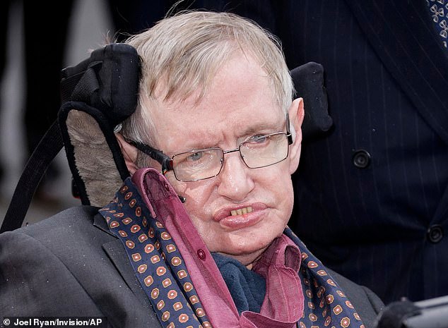 Stephen Hawking (pictured) warned about the dangers of contacting aliens which could be far more advanced than our own civilisation