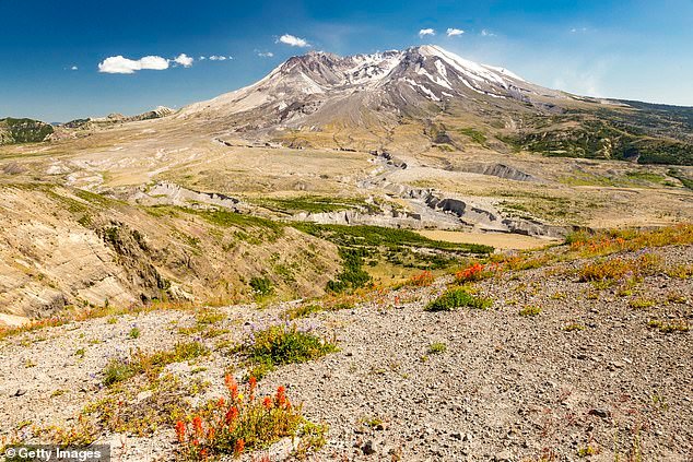 Earlier this month, experts recorded 38 quakes surrounding the 8,300-foot Washington state volcano - and many struck around 4.6 miles below the crater floor