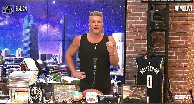 Pat McAfee revealed Caitlin Clark's response to his 'white b****' comment on Tuesday's show
