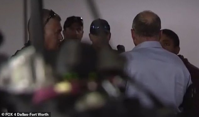 Jeff Metcalf was kicked out by Dallas police after he refused to leave when asked