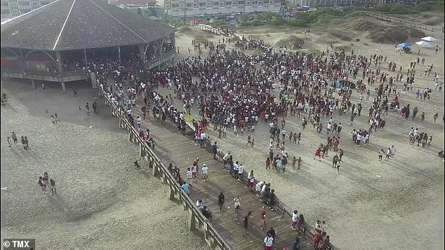The bash was previously held over the entire weekend, Friday. Saturday and Sunday, but this year it will only be taking place on Saturday, as per the agreement with officials, and ending at 8pm