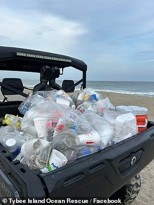 Orange Crush has designated 25 people to help keep the beaches clean, and the island has asked for volunteers to help assist with the cleanup. 'Bring your own trash bags. Don't wait for someone to come organize you. Just come and pick up litter,' City Manager Bret Bell said