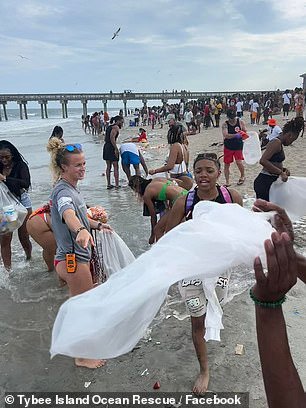 Orange Crush controversy is sparked not only by the disruption, violence and noise pollution, but also the trash remnants scattered across the island