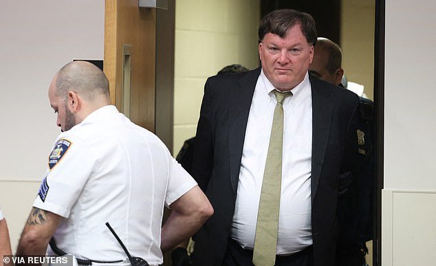 Accused serial killer Rex Heuermann appears in Suffolk County Court in Riverhead, New York, on April 15, 2025