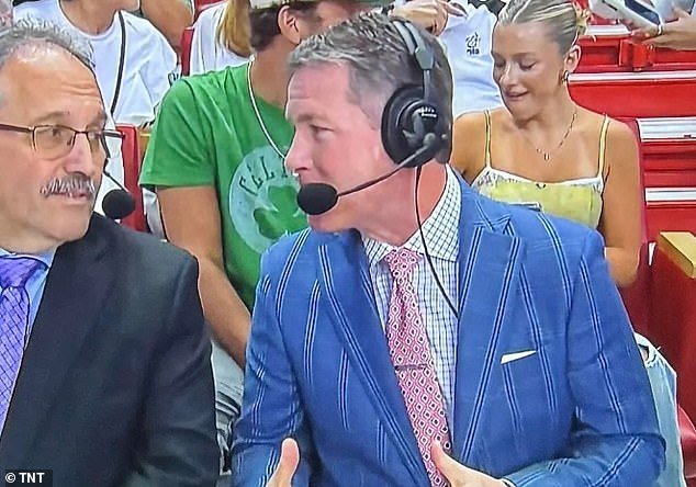 Portnoy was caught on camera at a Boston Celtics game with D'Aloia last year