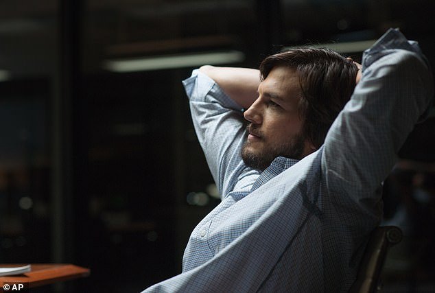 The actor said at the time that he was rushed to hospital before shooting his new movie Jobs about the late entrepreneur (seen in the film)