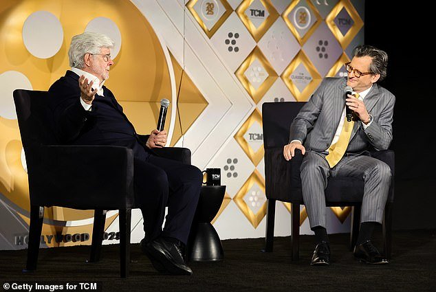 Describing the challenge he was facing, Lucas said Yoda 'was basically the philosopher of the movie. I had to figure out a way to get people to actually listen — especially 12-year-olds,' he told TCM's Ben Mankiewicz