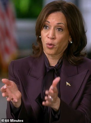 Then-Vice President Kamala Harris
