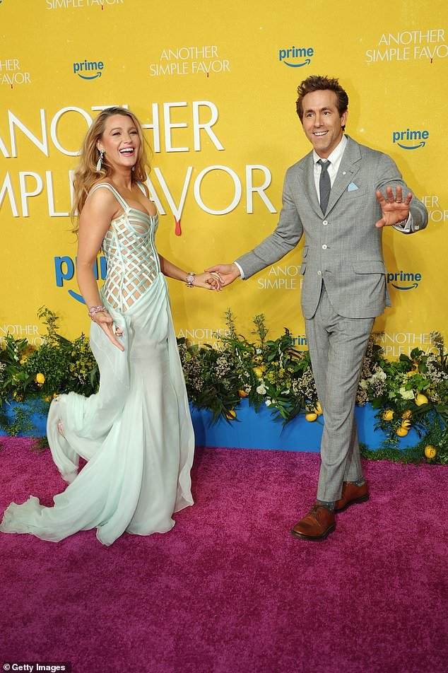Ryan put on a charming display beside his lady love