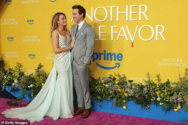 The couple looked loved-up at the premiere