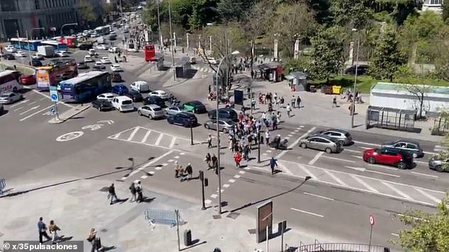 The outage is reported to have forced the closure of tram systems in Spain