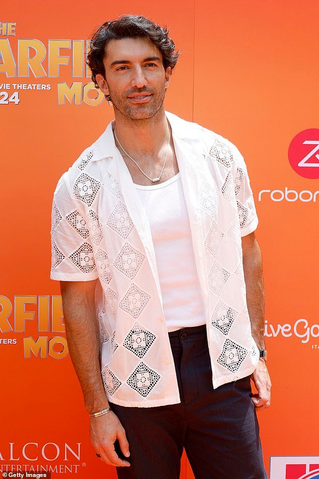 Gossip of a clash  comes as Blake's ongoing legal battle against It Ends With Us co-star and director Justin Baldoni stretches on; Justin pictured in May 2024