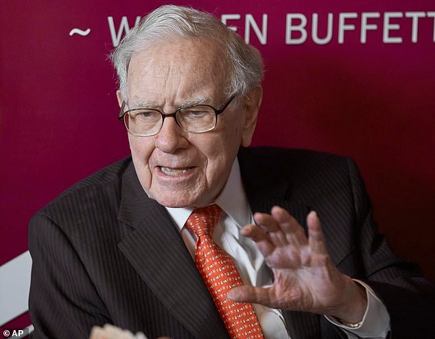 Other leading bosses, including 94-year-old Berkshire Hathaway CEO Warren Buffet (pictured), have a different idea for early morning success. He starts every morning with a cold can of Coca-Cola and a trip to McDonald's for breakfast