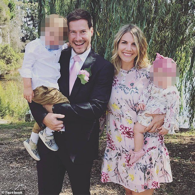 Anthony Nantes (pictured with his estranged wife, Cassi, and their children) died of a heart attack earlier this month