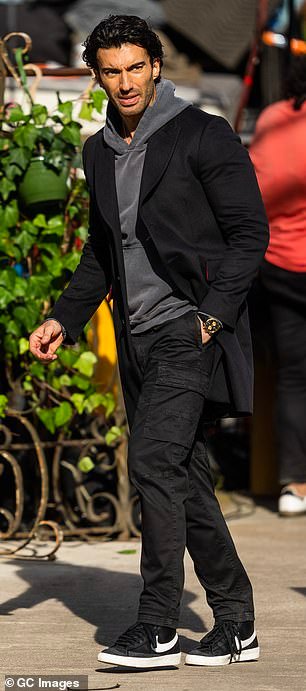Justin Baldoni's, 41, legal battle with Blake Lively, 37, has taken a bizarre new twist, with lawyers launching 14 new claims against his embattled former publicist Stephanie Jones; Baldoni seen in 2023