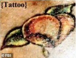 The woman had this distinctive heart-shaped tattoo of a peach on her left breast, earning her the nickname 'Peaches'