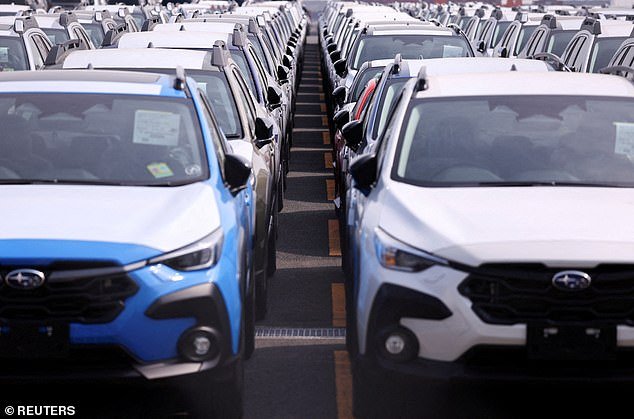 Canada's Subaru showrooms will now be supplied with more Japanese-built cars