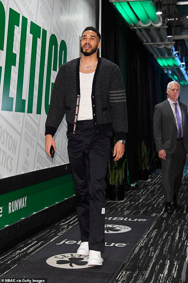 Celtics star Jayson Tatum's mother threatened Boston's first-round NBA playoff opponents