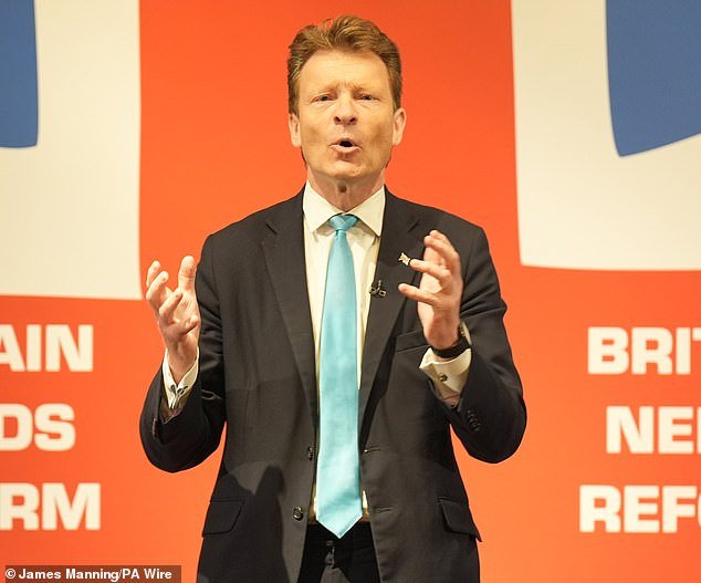 Reform UK leader Richard Tice claimed the British economy had a 'deadly, deadly addiction' to the 'drug of cheap overseas labour'
