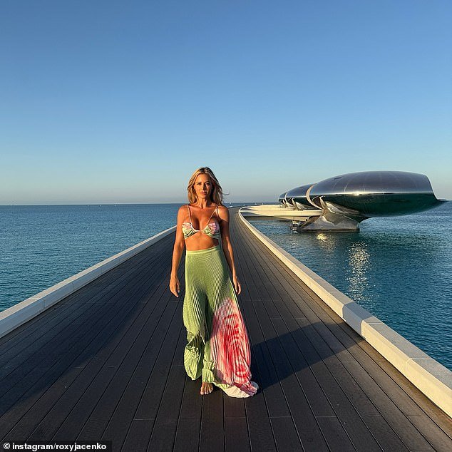 Roxy Jacenko's taste for the finer things in life also extends to luxury watches, jewellery, and cars. Pictured