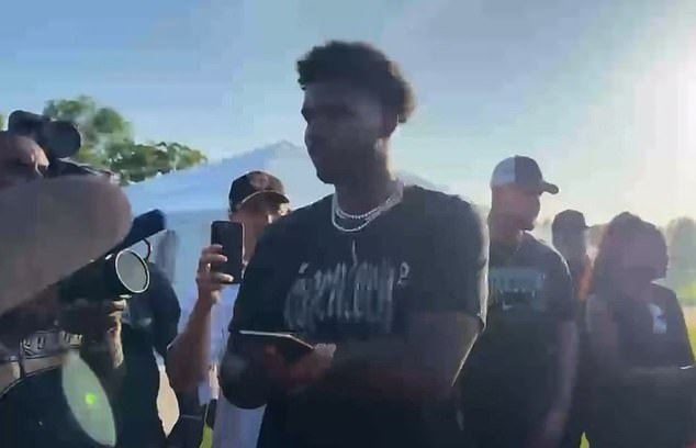 Shedeur Sanders was the victim of a cruel prank call during the NFL Draft on Friday