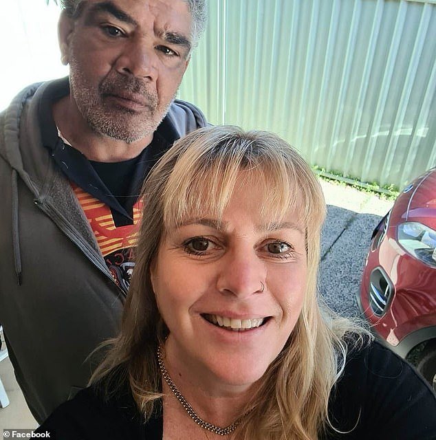 Michelle pictured with her estranged husband prior to their separation seven months ago