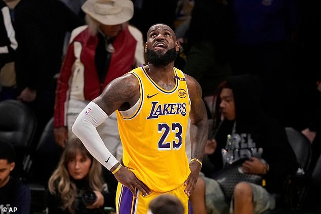 James told reporters he'd consult his family on retirement after his playoff elimination