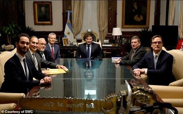 Argentinian president Javier Milei said he would release the Nazi archives after meeting with officials from the Simon Wiesenthal Center and others in Buenos Aires, in February