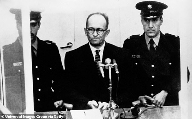 Holocaust mastermind Adolf Eichmann fled along a ratline to Argentina after the war, but was ultimately captured, tried and executed