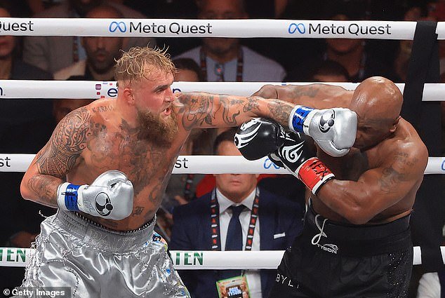 Tyson last fought in the ring in November when falling to YouTuber Jake Paul in Texas