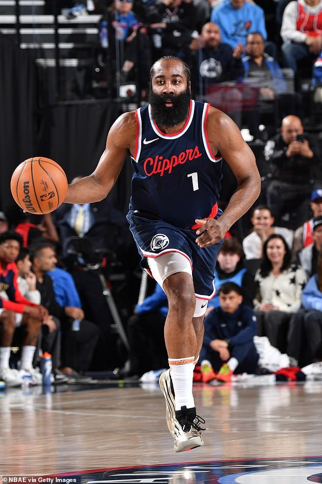 She dated James Harden (seen earlier this month) between 2015 to 2016