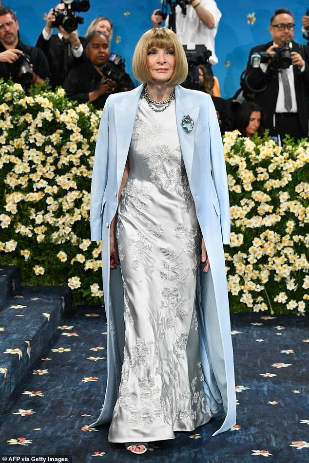 Vogue editor-in-chief Anna Wintour oversees the annual event at the famed Metropolitan Museum of Art in New York and has a famously strict no-phone and no-social media policy.