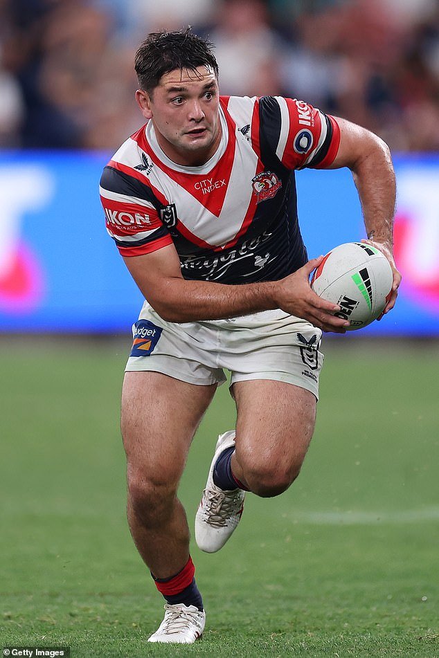 Smith, affectionately known as 'Cheese' by his team-mates, was questioned on whether he feels like he's played his last game for the Roosters, replying: 'It definitely looks that way