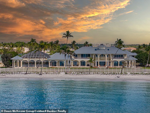 A stunning nine-acre compound listed for $295 million in Naples in 2024