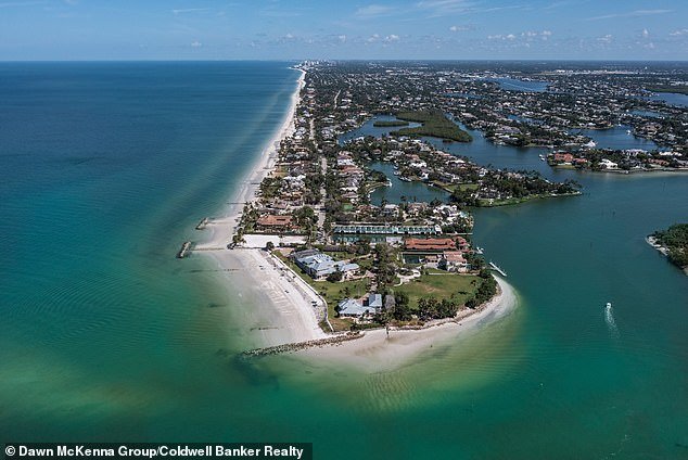Billionaire's Row sits on the ocean in Naples, FL and is filled with mega-mansions