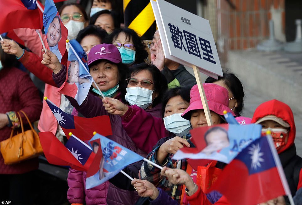 The UK should also limit capital outflows to China, as well as clearly state any attempts by Beijing to end Taiwan's self-governance or disrupt the status-quo in the Taiwan Strait would end in a 'reassessment of London's relationship with Beijing.' In the run up to Saturday's elections, Taiwanese Foreign Minister Joseph Wu criticized China's 'repeated interference' in the election. 'Taiwan's upcoming elections are in the international spotlight & (China's) repeated interference steals the focus. 'Frankly, Beijing should stop messing with other countries' elections & hold their own,' Wu posted on social media platform X on Thursday. Lai, who had once called himself a 'pragmatic worker for Taiwan's independence', has taken a softer line on the issue on the campaign trail. He has chosen instead to echo current President Tsai Ing-wen's stance that Taiwan is 'already independent' and therefore does not need to formally declare it. China cut off high-level communications with Tsai's government over her defense of the island's sovereignty. Lai said on Tuesday that Taiwan cannot have 'illusions about peace'. 'Accepting China's "one-China" principle is not true peace.' Read the full story: https://www.dailymail.co.uk/news/article-12943501/Chinese-invasion-Taiwan-catastrophic-global-economy.html?ito=msngallery