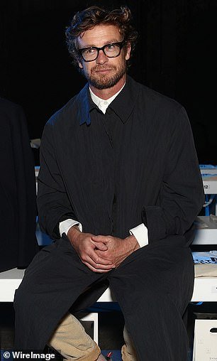The Mentalist star Simon Baker, who is 'super into his politics', was also in attendance