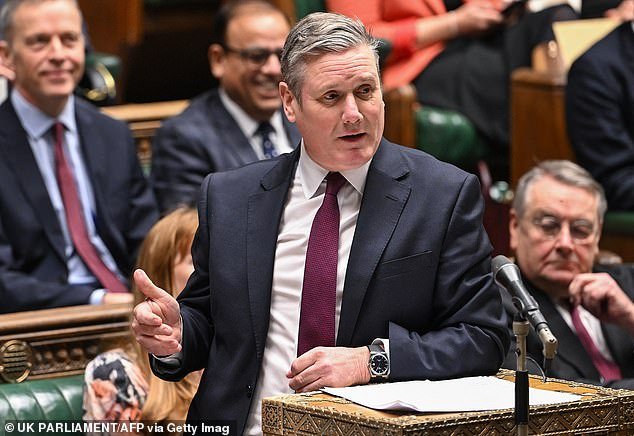 His comments are also likely to raise the ire of Sir Keir in an election year. The opposition leader has tried to keep a lid on Brexit as an election issue, having campaigned for Remain and a second referendum on EU membership.