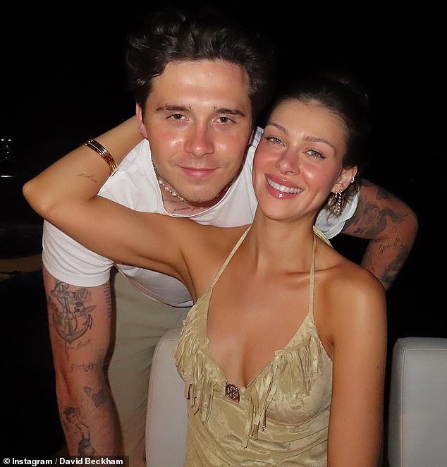 The Beckhams have seen rumours swirl in recent weeks about a feud which has pitted Brooklyn and his wife Nicola Peltz on one side, and the rest of the family on the other