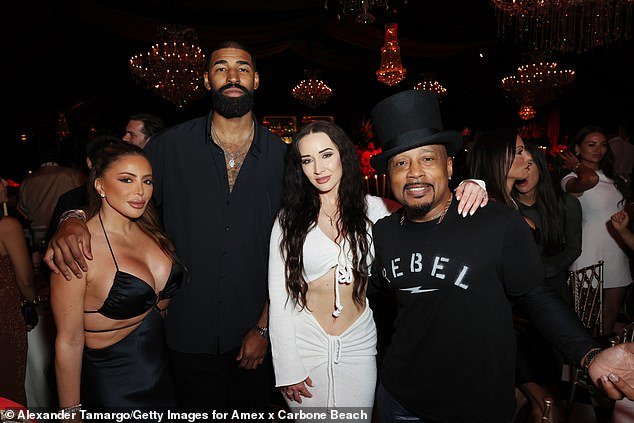 DBC Fitness owner David Alexander (not pictured) reportedly set Pippen and Coby up at the 10-year anniversary bash for his gym at ZZs Club Miami on January 9.