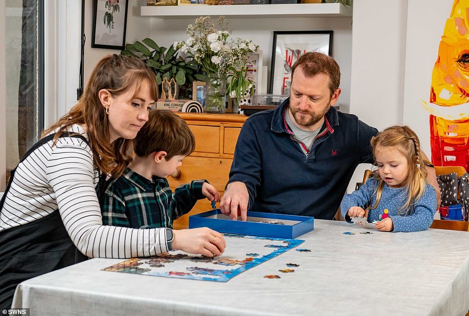 The Bradford family in Bristol have less disposable income due to the cost-of-living crisis