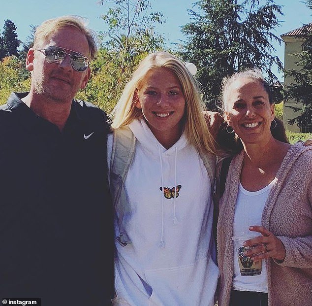 Meyer's parents Steven (L) and Gina (R) are suing Stanford in a wrongful death lawsuit