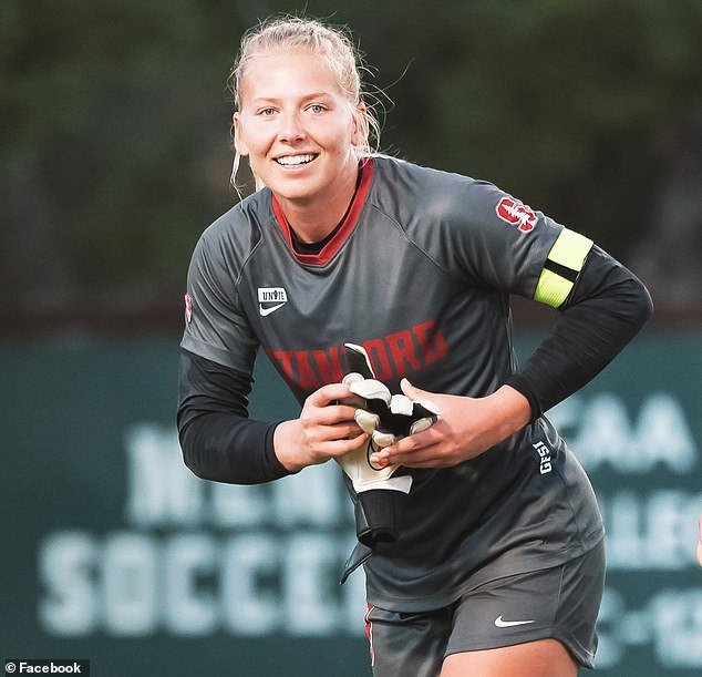Meyer was the goalkeeper on the national champion Stanford Cardinal in 2019