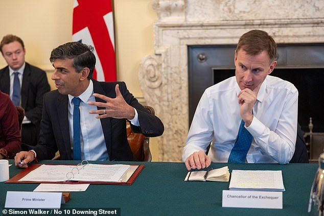 Rishi Sunak and the Chancellor briefed Cabinet on the contents of the Statement today