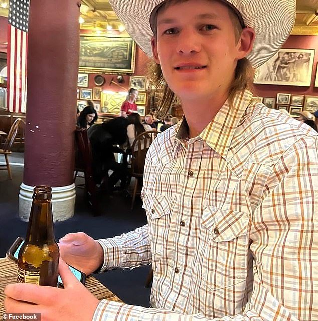 The figure had his pants tucked into white top boots, the same as Jarrett's favorite pair, and was carrying a gun, heading west out of town toward Lacy Lane