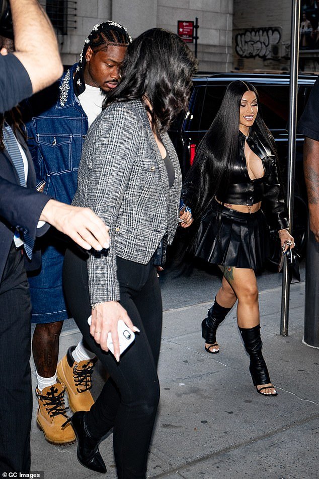 Cardi didn't dignify the rumour with a response directly. Instead she took to Instagram to say: 'All these rumors are so f***ing crazy'