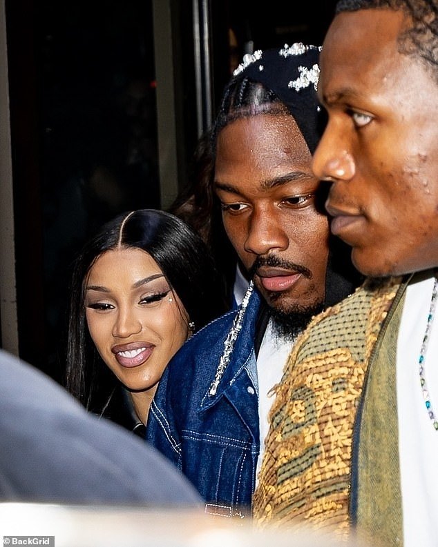 Cardi and Stefon were later seen sticking close together as they left the iconic New York arena, as they enjoyed moment of connection amidst the crowd