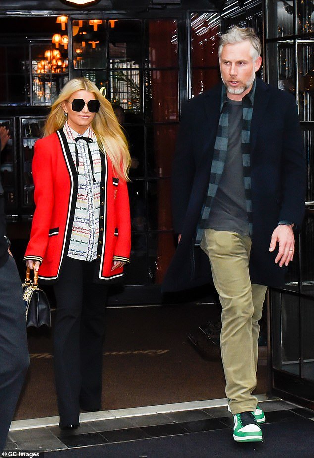 Earlier this year the singer announced that she and Eric 'have been living separately' and are 'navigating a painful situation' in their marriage; seen in 2020