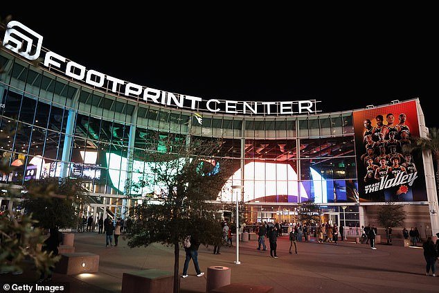 The suit also details failed security audits two separate occasions where plainclothes police were allegedly able to smuggle weapons past security checkpoints at the Footprint Center